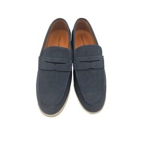 Vince Camuto Fallon Loafers Navy Blue Mens 11.5M Slip On Comfort Casual Shoe